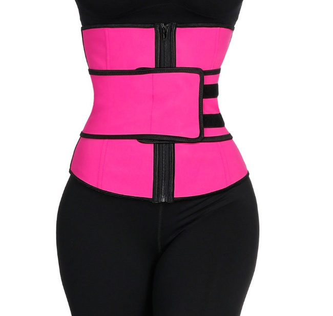 SculptSweat? Fitness Waist Sweat Belt ~ With Velcro & Zipper!