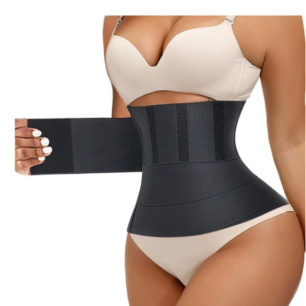 SculptSweat? Lower Waist Support Belt Abdominal Binder - Compression Band