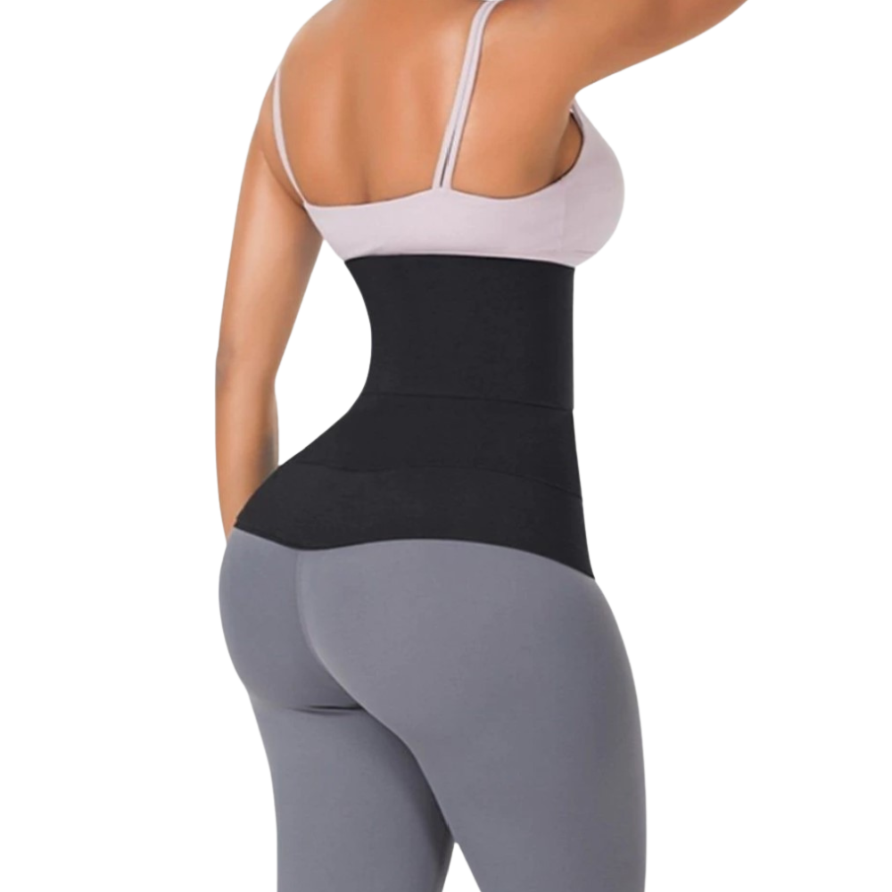 SculptSweat? Lower Waist Support Belt Abdominal Binder - Compression Band