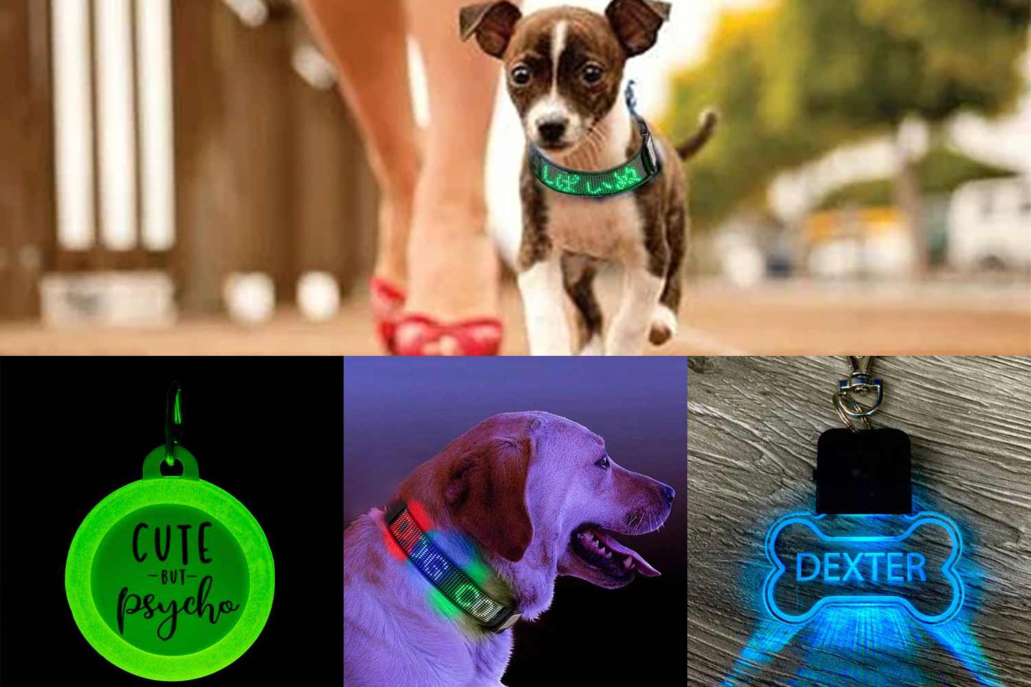 functional id tag glow in the dark