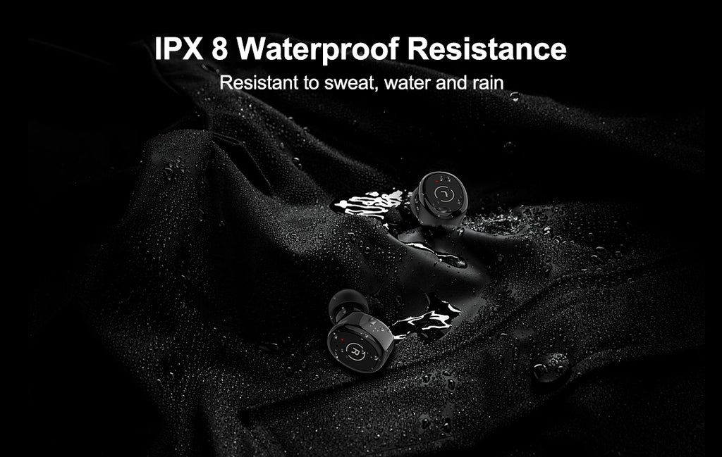 Wireless IPX8 Waterproof Earbuds