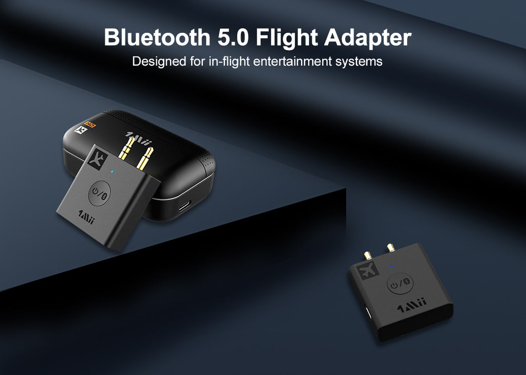 Bluetooth headphone adapters for airplane - 1Mii