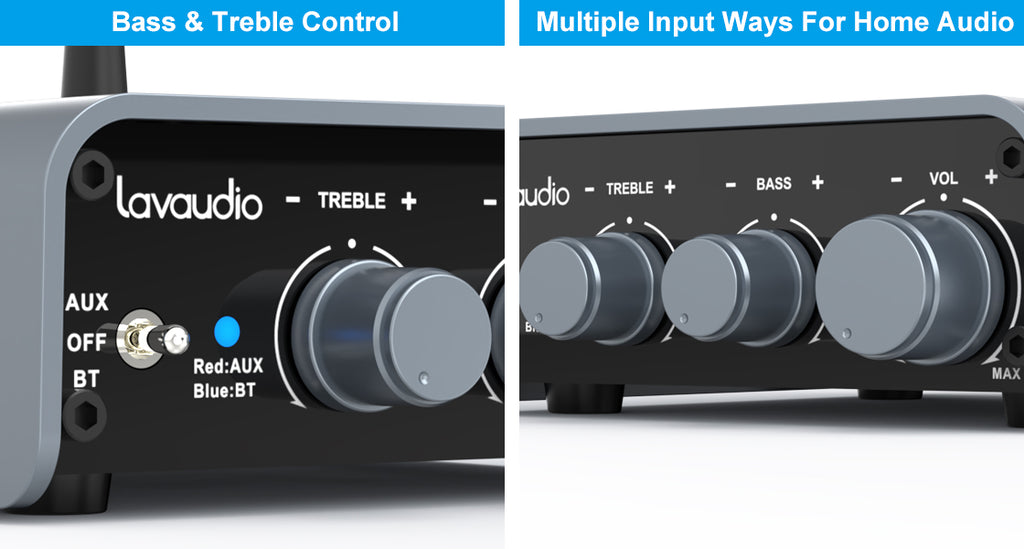 Lavaudio Bluetooth 5.1 Stereo Audio Amplifier