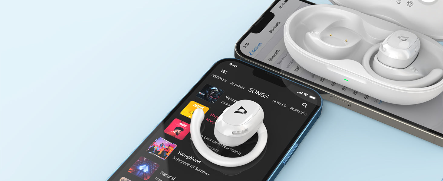 Bluetooth 5.3 E35 Ankbit Open Ear Headphones
