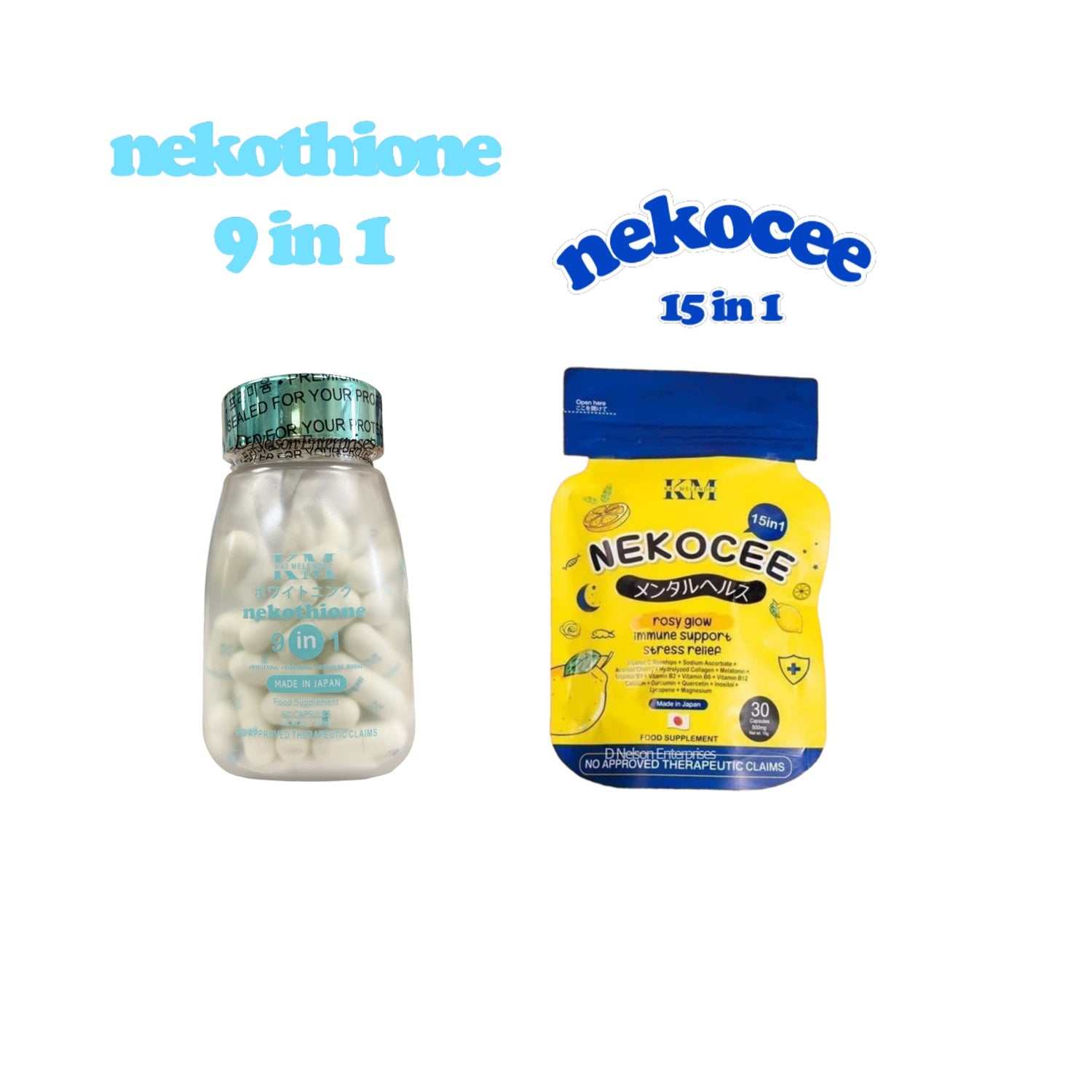 Nekothione Glutathione & NekoCee By Kath Melendez