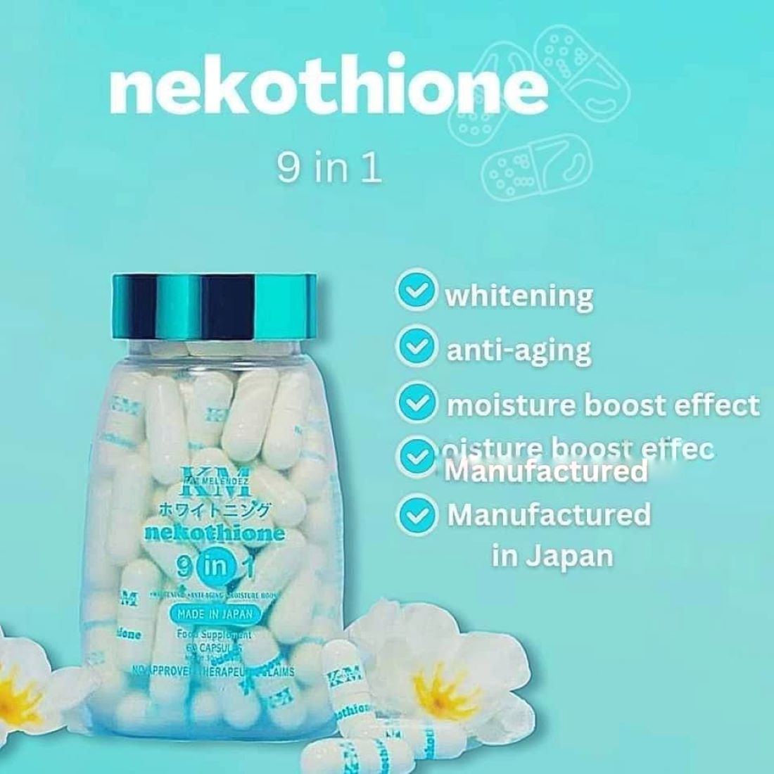Nekothione Glutathione & NekoCee By Kath Melendez