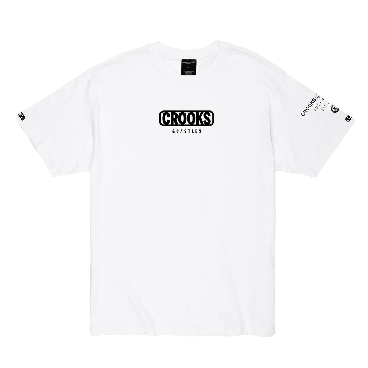 Crooks & Castles A.E.C.E Medusa Tee - White