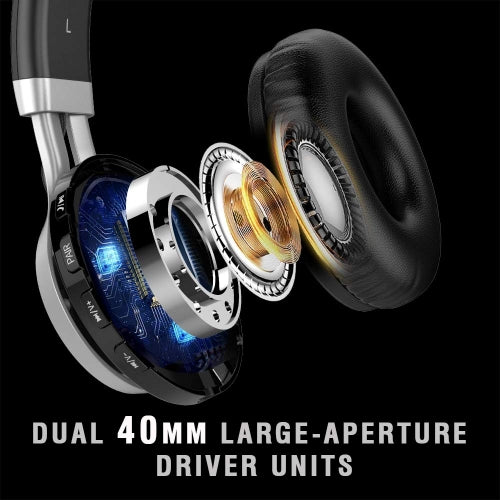 Wireless Headphones, Hands-free w Mic Headset Foldable - AWL83