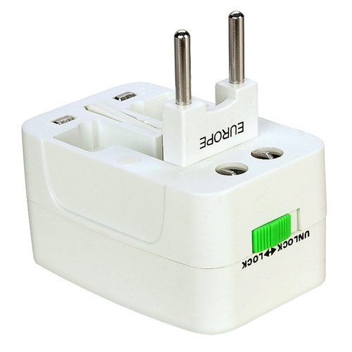 International Charger, AC Power Plug Converter Adapter Travel - AWB34