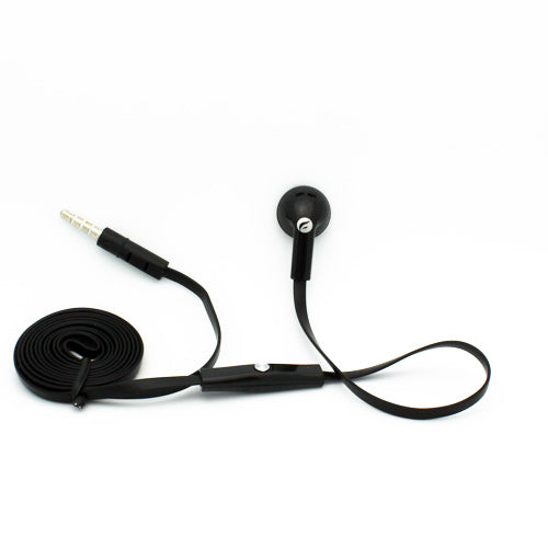 Mono Headset, Headphone 3.5mm Single Earbud Wired Earphone - AWJ88