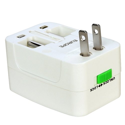 International Charger, AC Power Plug Converter Adapter Travel - AWB34