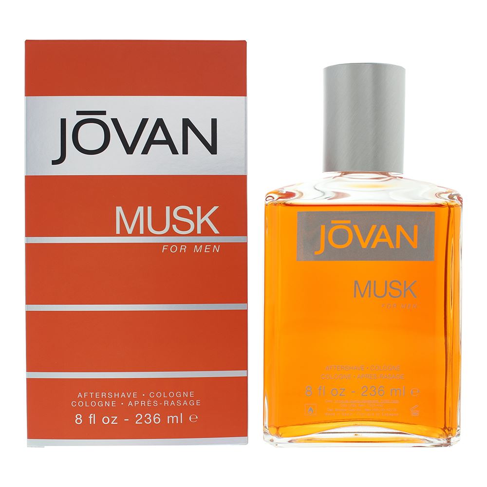 Jovan Musk Aftershave Cologne 236ml Men Spray