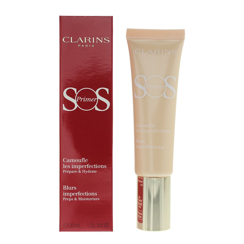 Clarins SOS Primer Blurs Imperfections 02 Peach 30ml For Women
