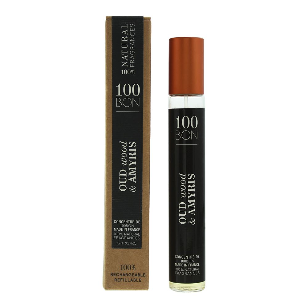 100 Bon Oud Wood Amyris Eau de Parfum 15ml Unisex Spray