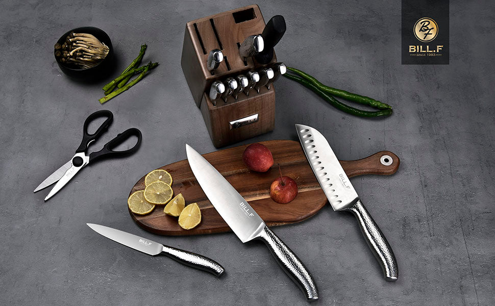 Knife Set with Block