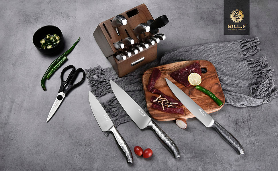 Knife Set with Block