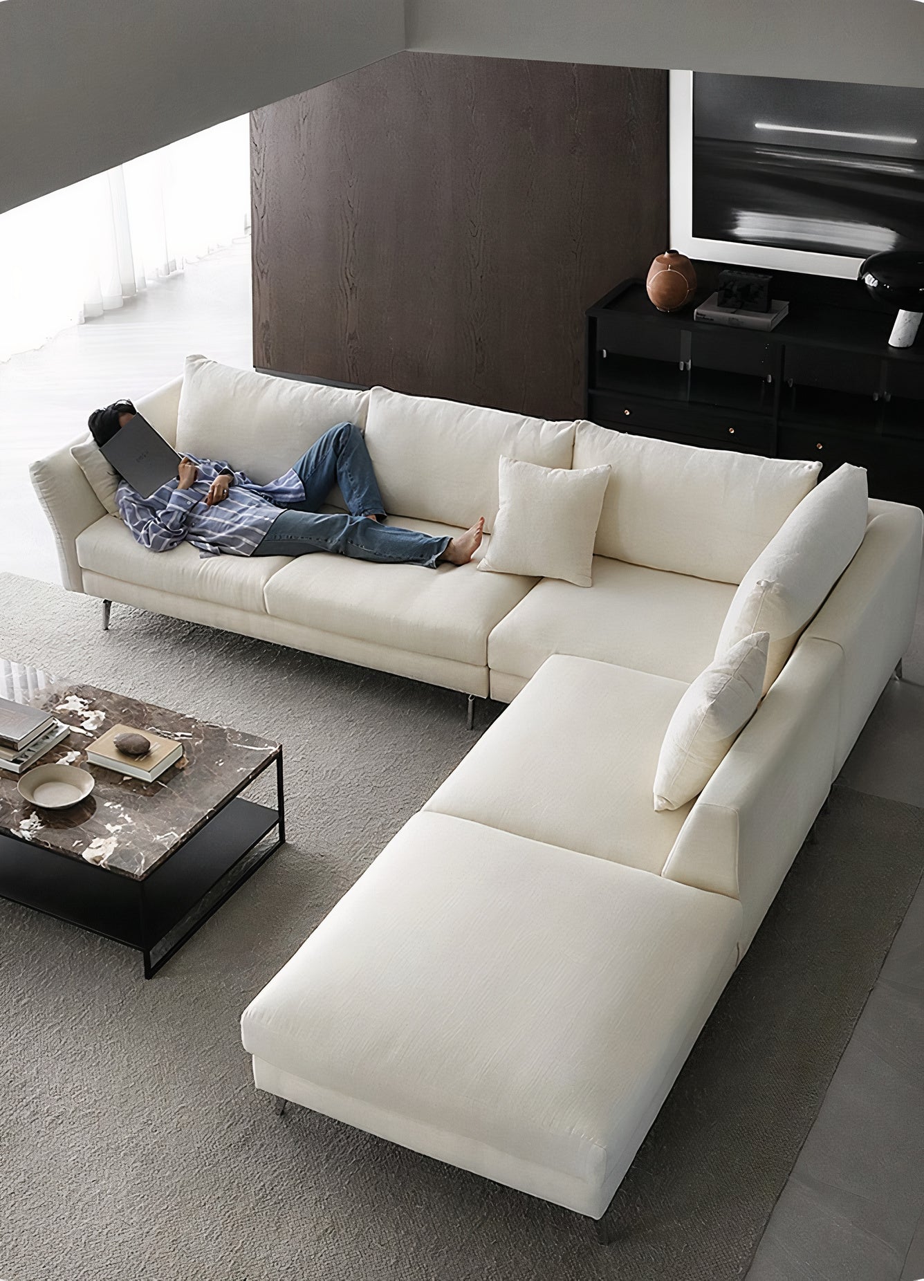 Elle Fabric Modular Sofa