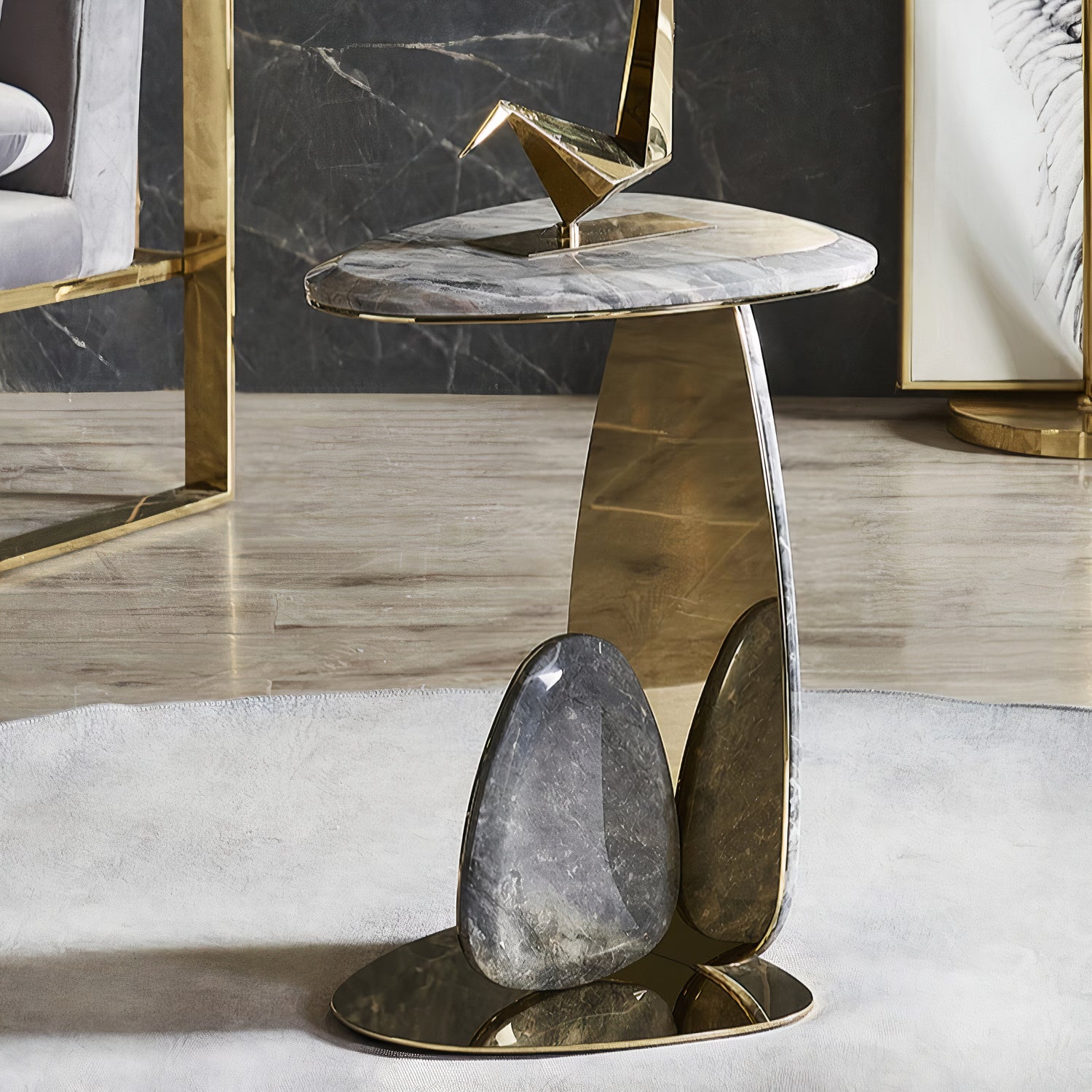 Copenhagen Marble Side Table