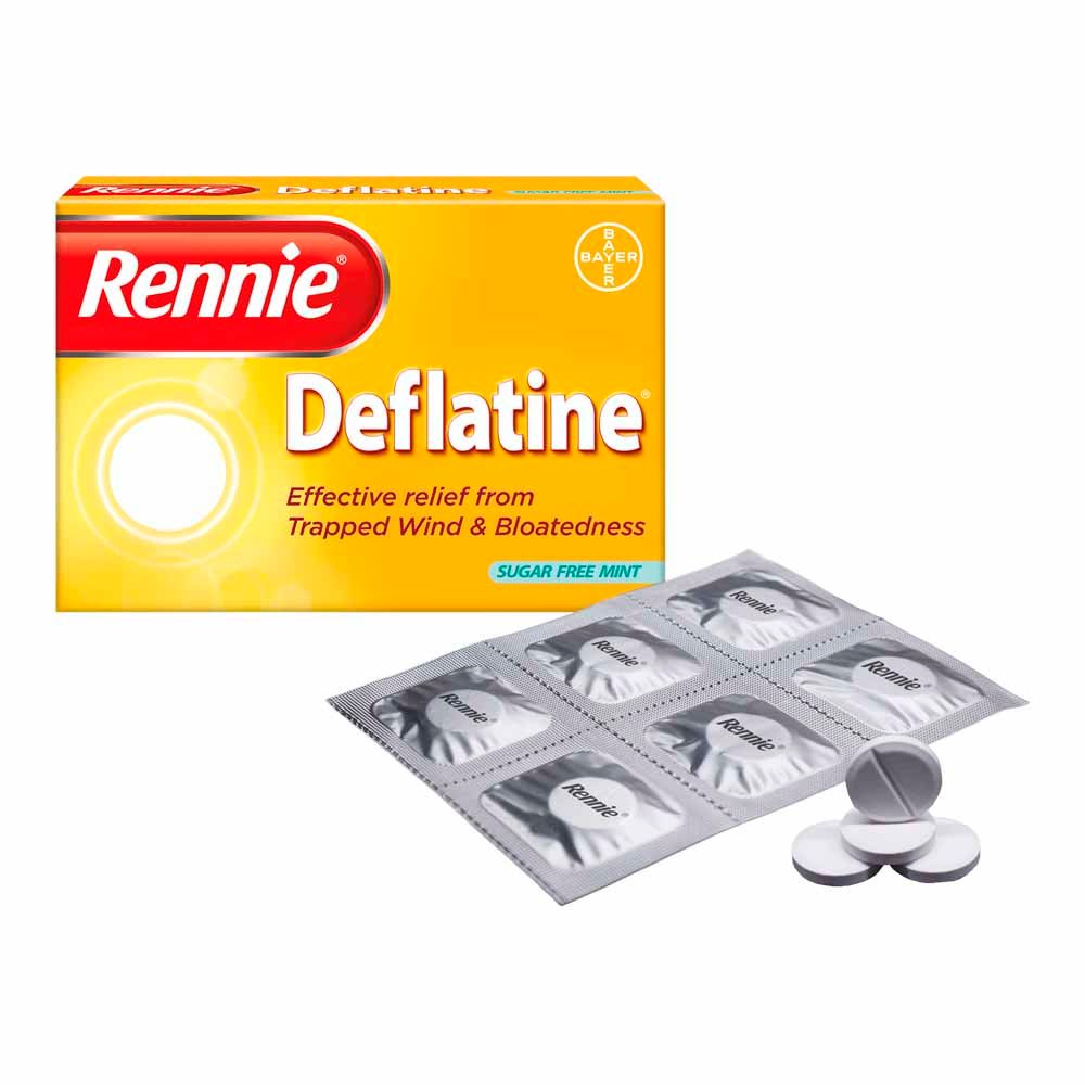 Rennie Deflatine Tablets 36 pack