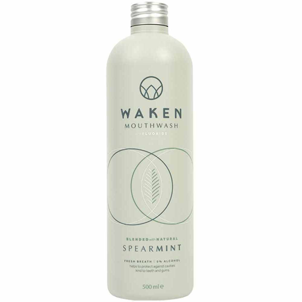 Waken Mouthwash Spearmint 500ml