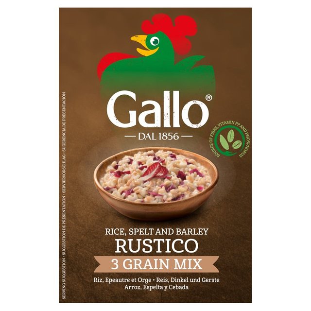 Riso Gallo 3 Grain Rice, Barley & Spelt Risotto