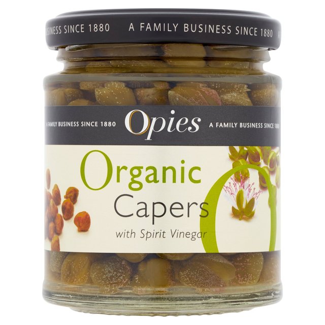 Opies Organic Capers in Spirit Vinegar