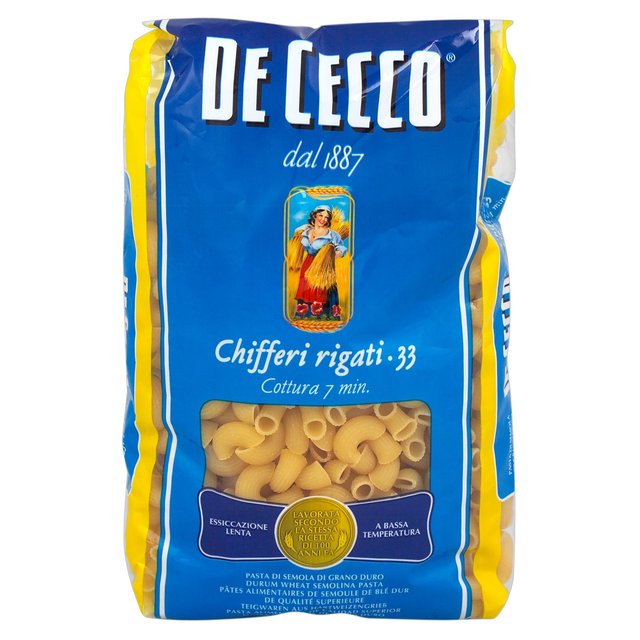 De Cecco Pasta Chifferi Rigati