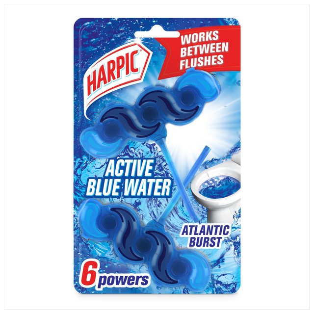 Harpic Fresh Power 6 Block Blue Water Twin