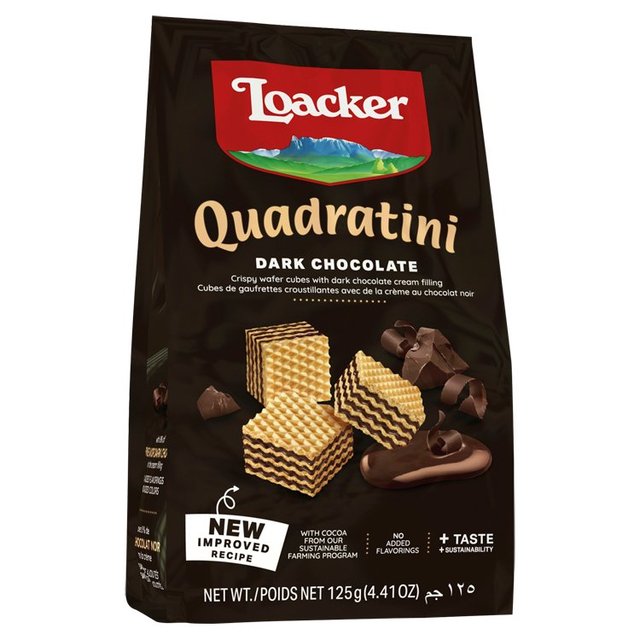 Loacker Dark Chocolate Quadratini