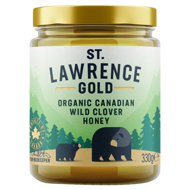 St Lawrence Gold Organic Wild Clover Honey