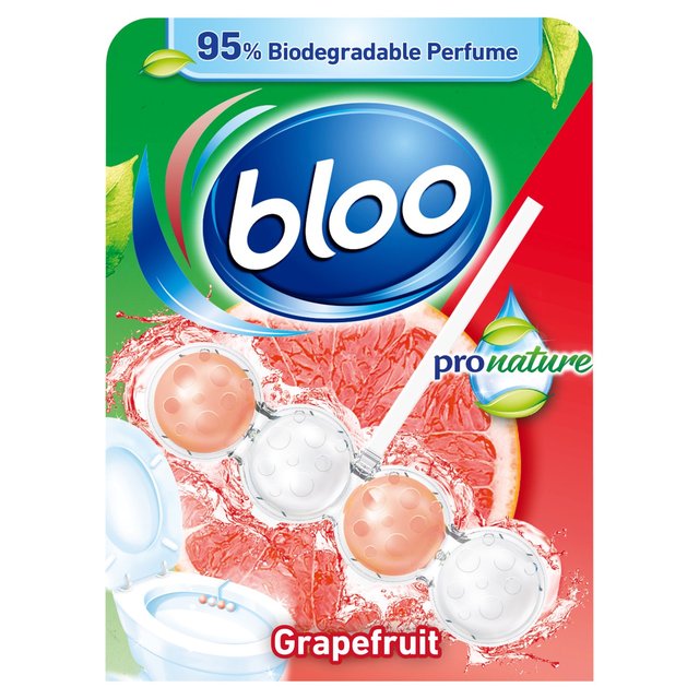 Bloo ProNature Toilet Rim Block Grapefruit