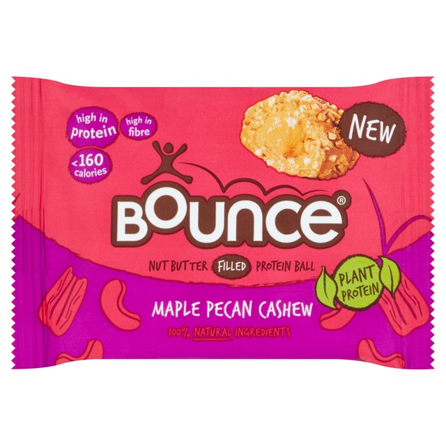 Bounce Plant Protein Maple Pecan Cashew Ball