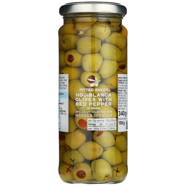 M&S Hojiblanca Pimento Stuffed Olives