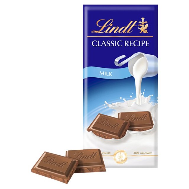 Lindt Classic Recipe Milk Chocolate Bar