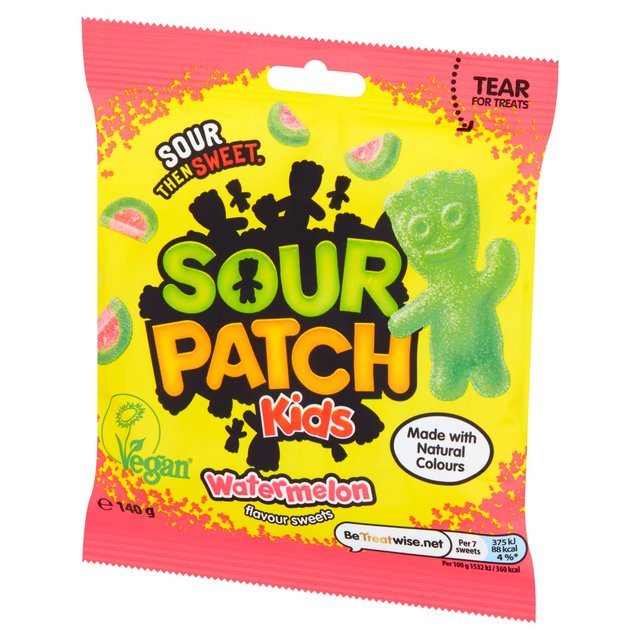 Sour Patch Kids Watermelon Flavour Sweets Bag