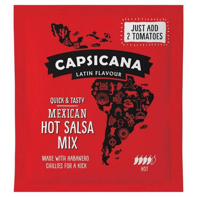 Capsicana Mexican Hot Salsa Mix 25g