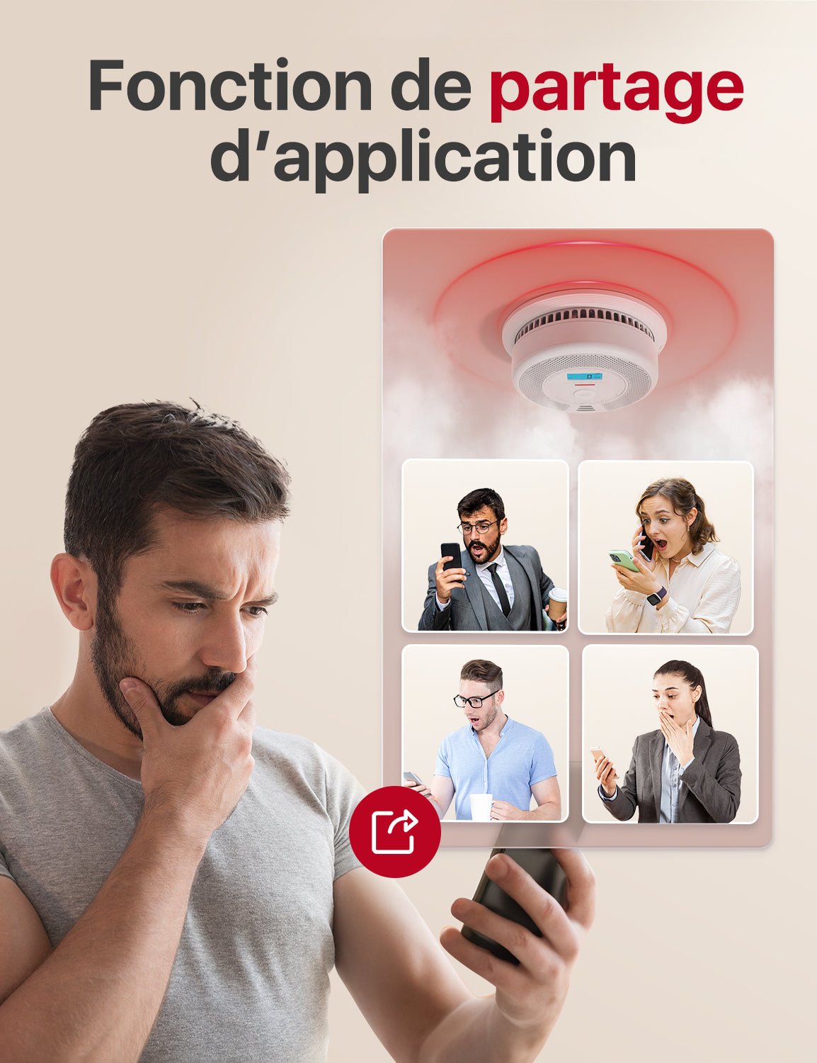 Partage des appareils