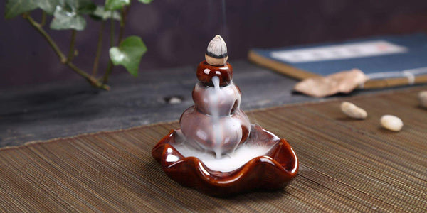 ceramics backflow incense burner