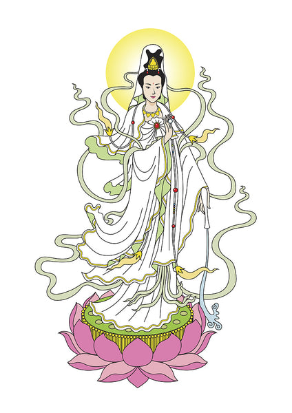 Guan Yin's Attributes and Symbols