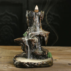 Waterfall Ceramics Incense Burner