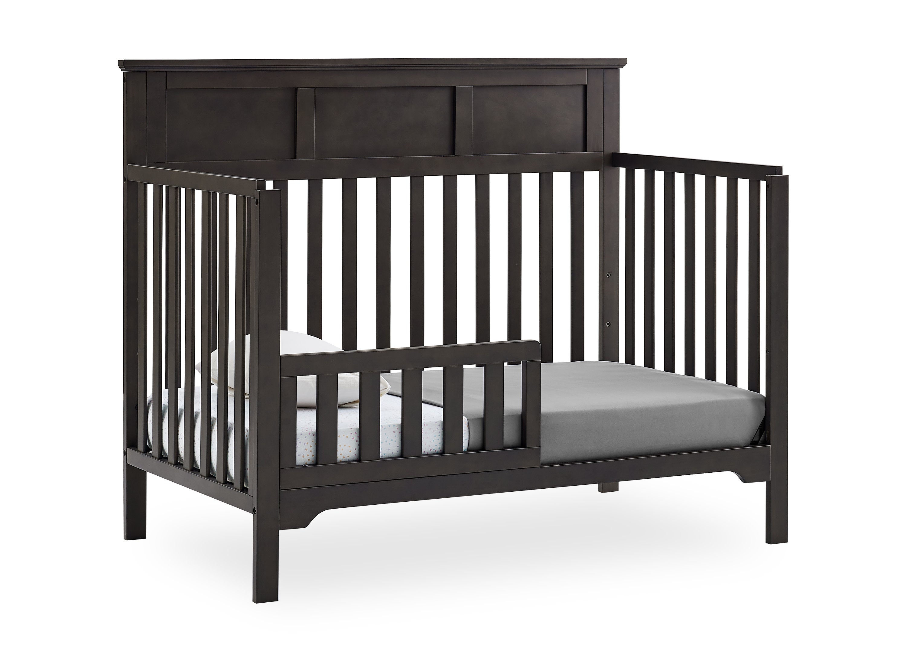 Sweet Beginnings Hart Flat Top 6-in-1 Convertible Crib