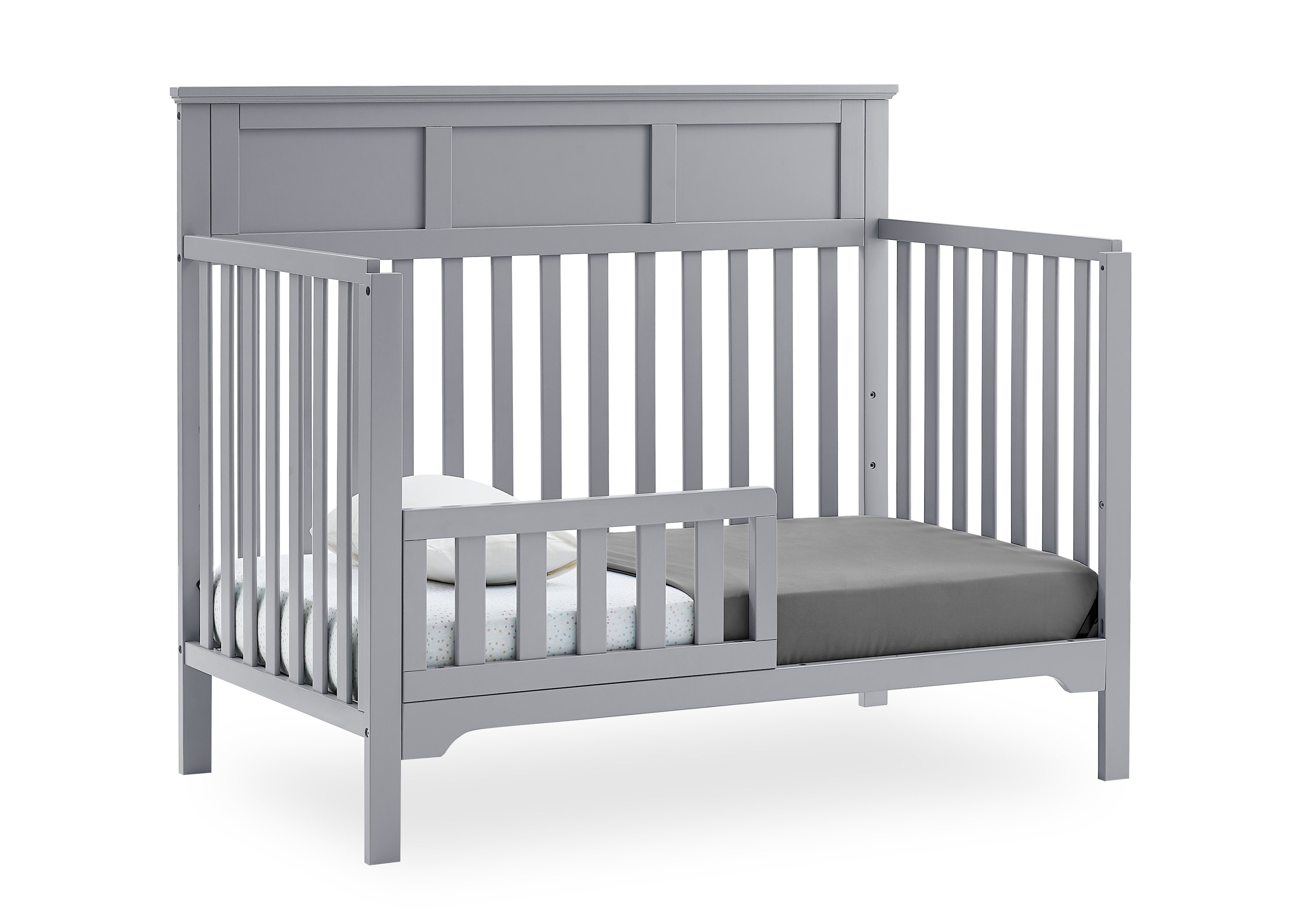 Sweet Beginnings Hart Flat Top 6-in-1 Convertible Crib