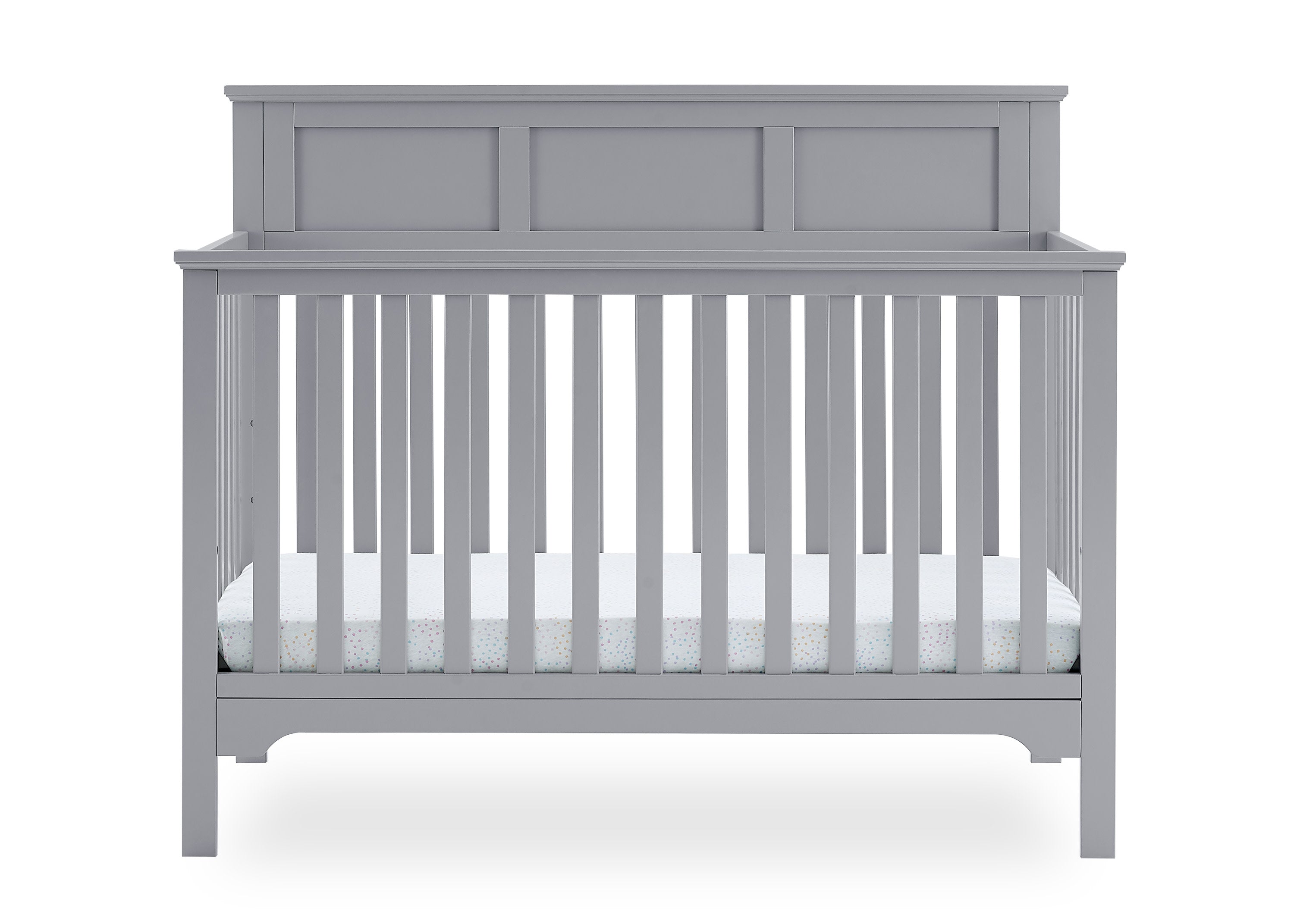 Sweet Beginnings Hart Flat Top 6-in-1 Convertible Crib