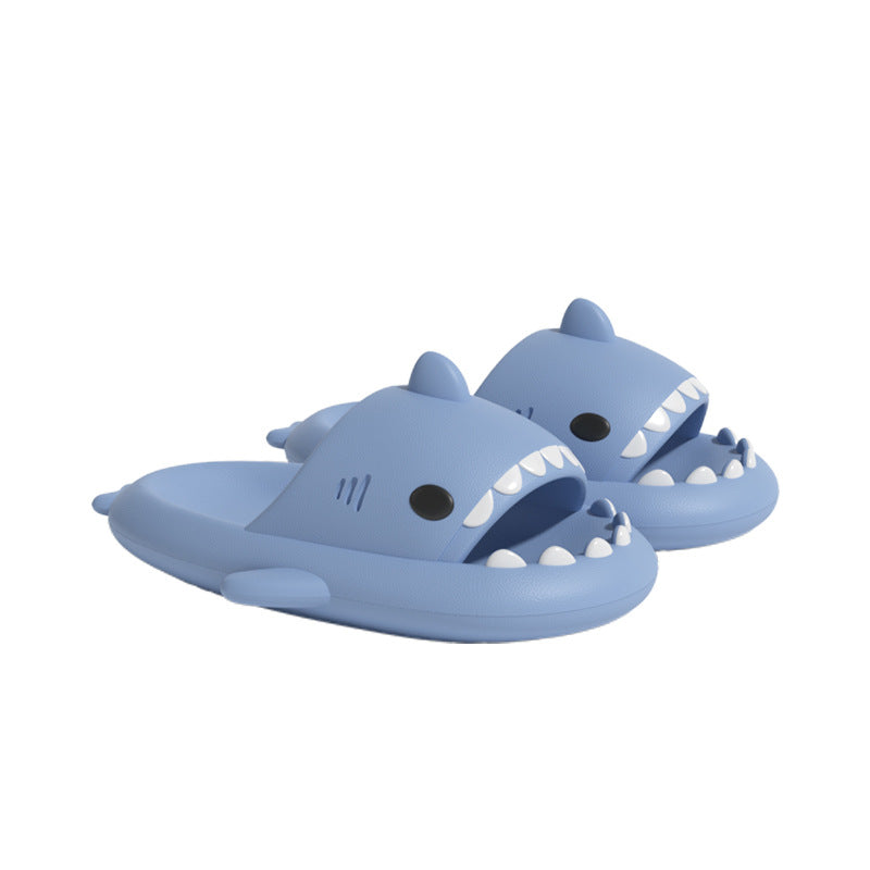 Owlaky Shark Summer couple slippers