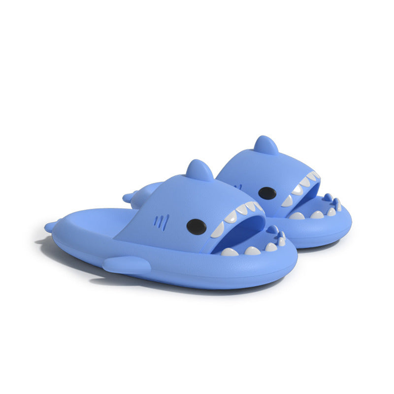 Owlaky Shark Summer couple slippers