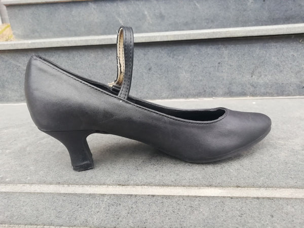 Latin dance shoes and leather shoes