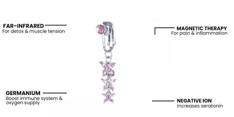 FatLoss™ LymphDrainage SlimFit MagneticTherapy BellyButton Rings