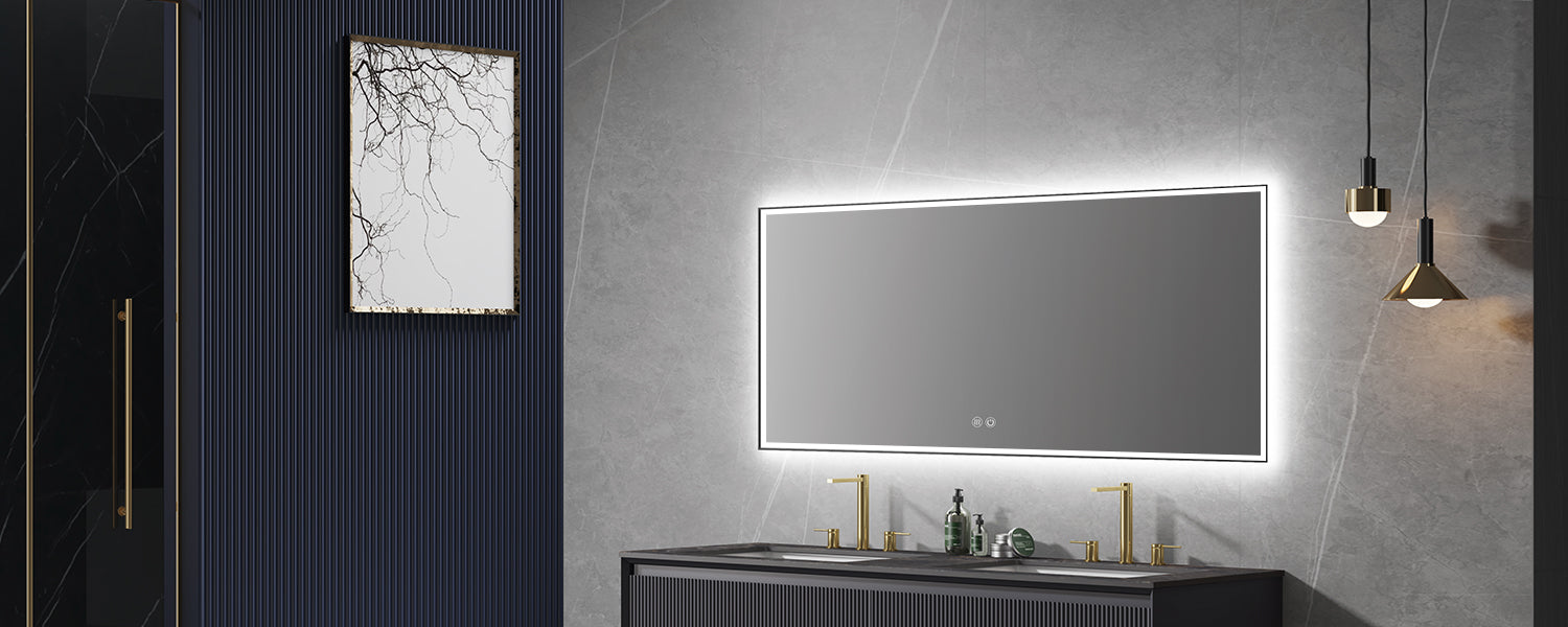 LED bathroom mirror