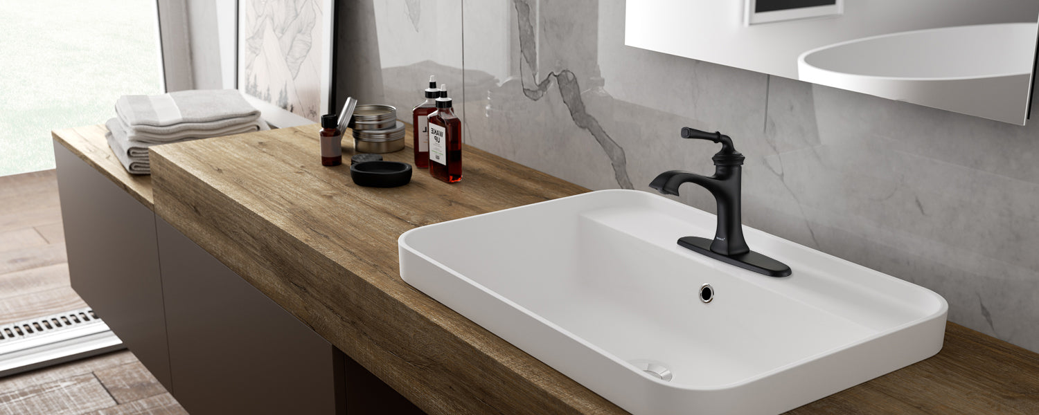 Black Basin Faucet