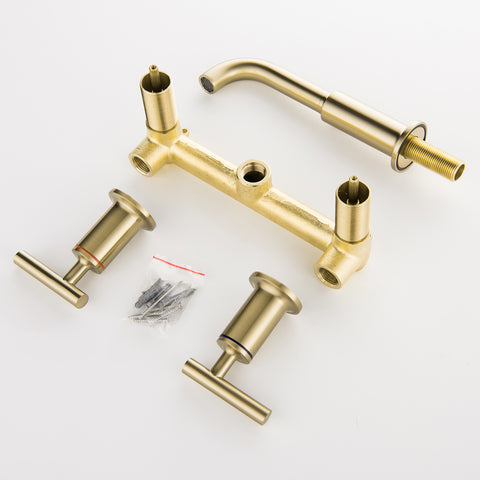 2 handles bathroom sink faucet product list